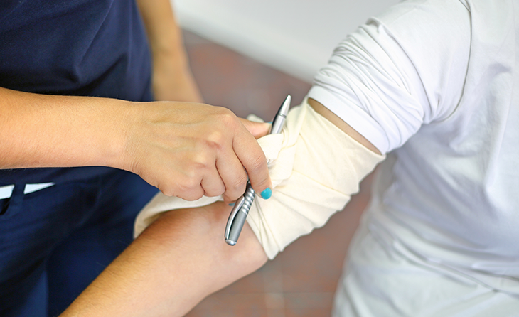 Turnike (Boğucu Sargı) Uygulama Tekniği